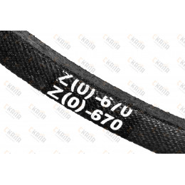 Z(0) 670мм Ремень клиновой  Baltbelt