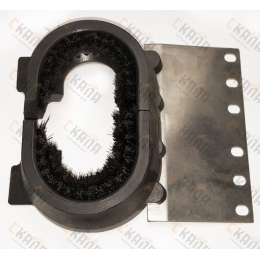 KM5072085H01 Устье поручня со щеткой фронтальной панели ECO3000 ECOWALKWAY  Kone
