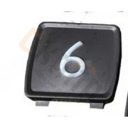 Mitsubishi - Толкатель кнопки с символом 6