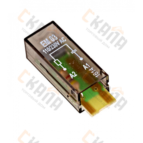 RC-цепочка YMRCW230 RC PTMU0730 110 230В AC для колодок серии YPT реле типа PT — купить в Санкт-Петербурге на сайте ТД СКАЛА