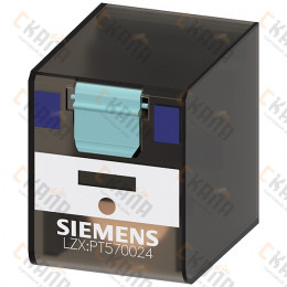 РТ570024 Реле LZX  24v DC-пост 6A/250VAC с колодкой Siemens