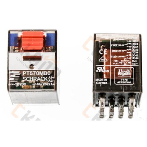 PT570MB0 Реле промежуточное 110v DC-пост. SCHRACK — купить в Санкт-Петербурге на сайте ТД СКАЛА