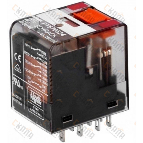 PT570524 Реле промежуточное 24v AC-перемен. SCHRACK — купить в Санкт-Петербурге на сайте ТД СКАЛА