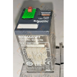 RXM4AB1F7 Реле промежуточное  120V AC перемен